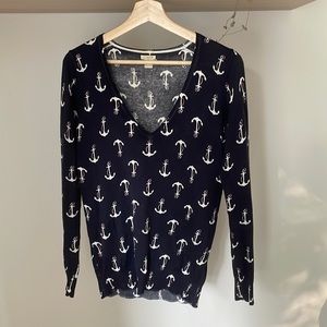 Nautical JCrew sweater - XS